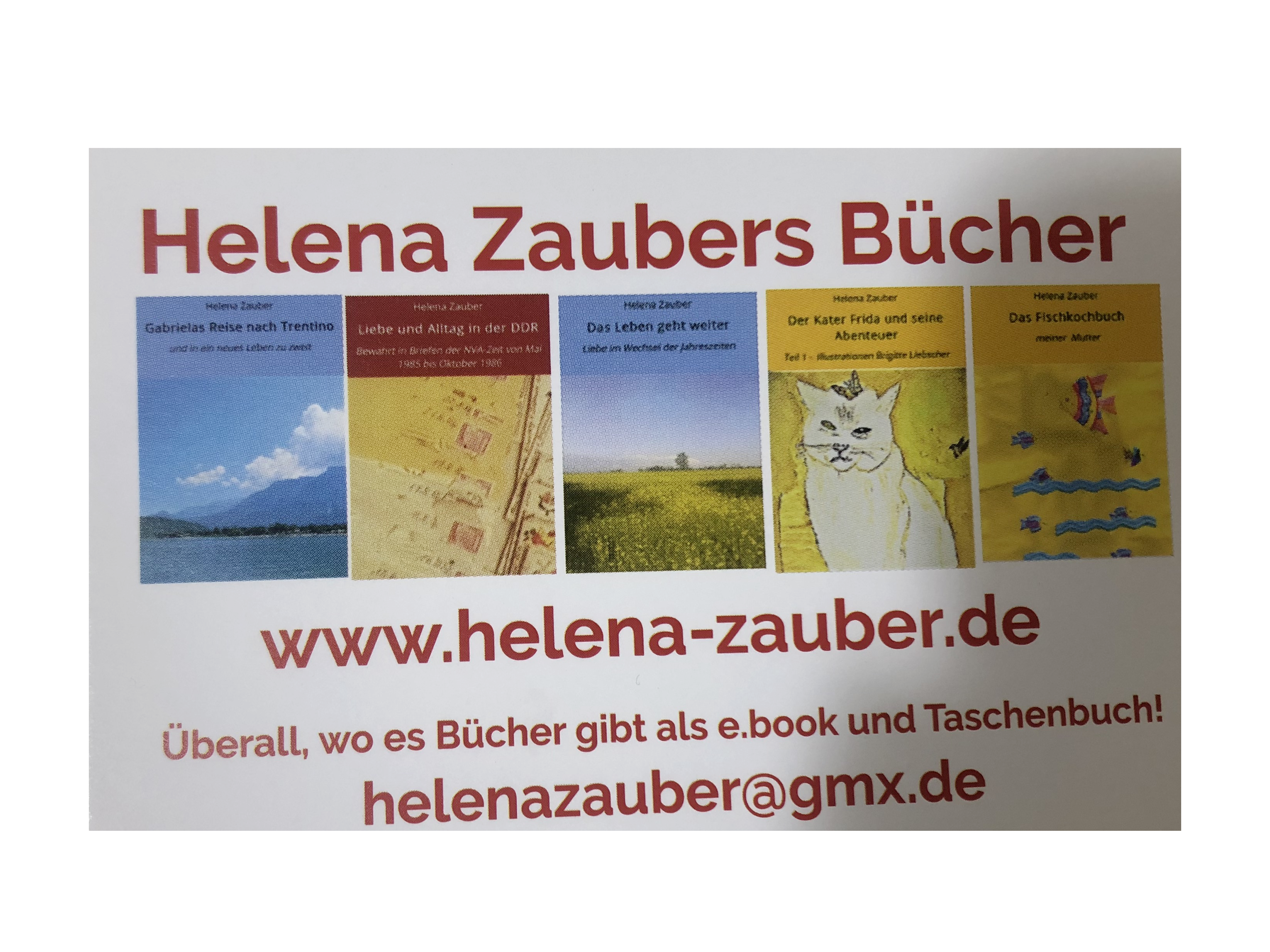 Helena Zaubers Bücher